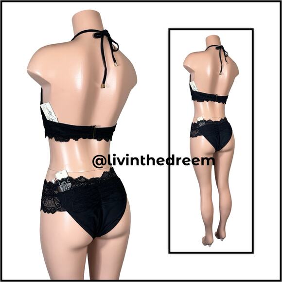 Beach Bunny Anise Triangle Top Skimpy Bottoms DD Top XL Bottoms $266 - Picture 6 of 14